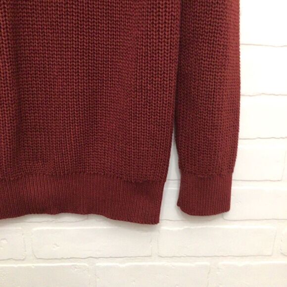 SOUL of London 2XL 100% organic cotton knit sweater men Gorpcore Normcore - Picture 6 of 12